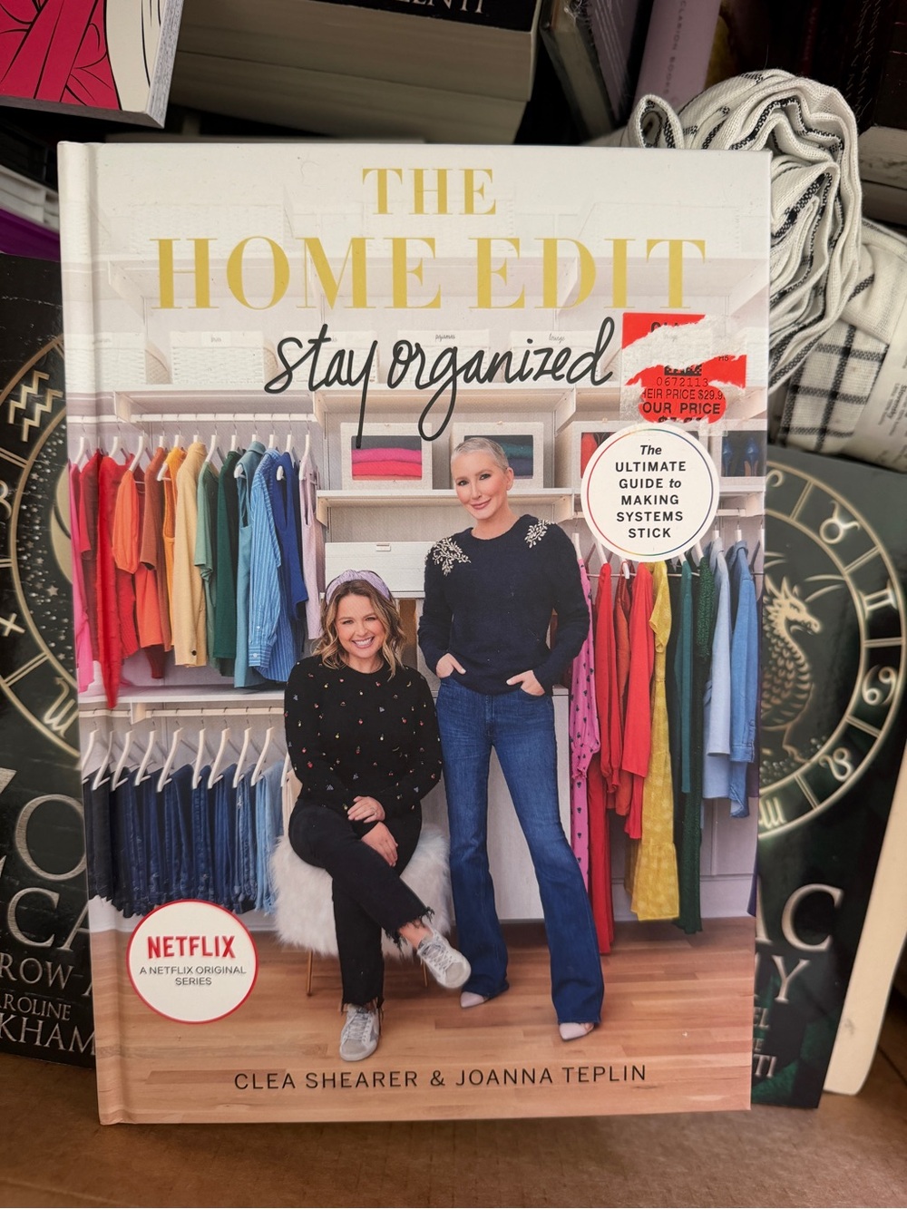 The Home Edit Stay Organized - White Hardcover Organization Guide